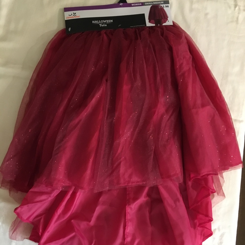 Red Tutu tulle skirt costume